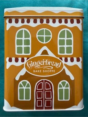 Gingerbread Bake Shoppe Holiday Tin - Target Bullseye Christmas